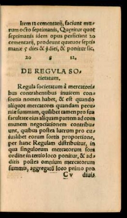 De Regula Societatum.