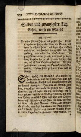 352-371, XXVII. Gehet, welch ein Mensch!