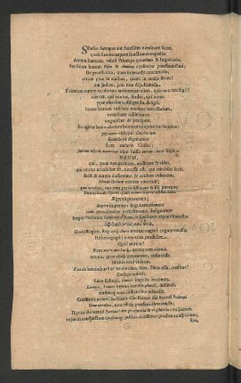 [Oculis & Auribus Novum Honoris Gradum, Cvm Serenissimvs Princeps Ac Dominvs ... ]