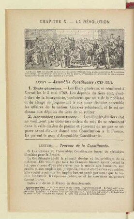 Chapitre X. - La Révolution