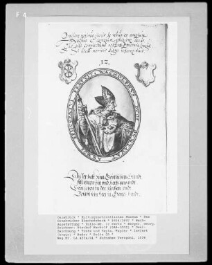 Das Osnabrücker Bischofsbuch — Bischof Wacholf (998-1002), Folio 17 recto