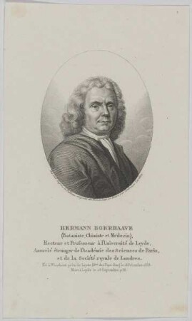 Bildnis des Herman Boerhaave