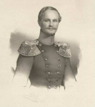 Prinz August von Württemberg in Uniform, Brustbild
