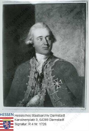 Pretlack, Johann Franz v. (1708-1767) / Porträt (nach Familienüberlieferung Ernst Friedrich v. P.), Brustbild