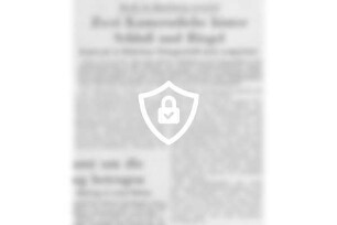 Zwei Kameradiebe hinter Schloß und Riegel