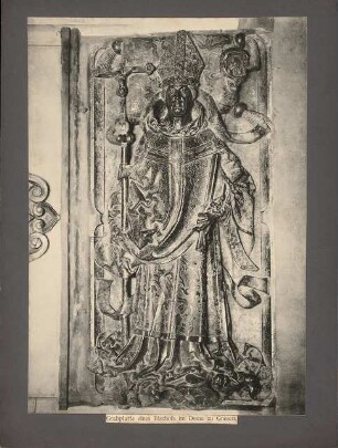 Dom, Gnesen: Grabplatte St. Adalbert