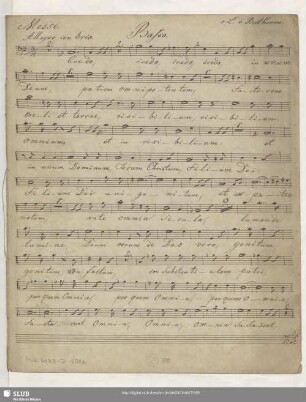 [Solo and coro:] Basso