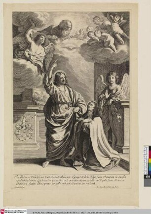 [Christus erscheint der heiligen Theresia]