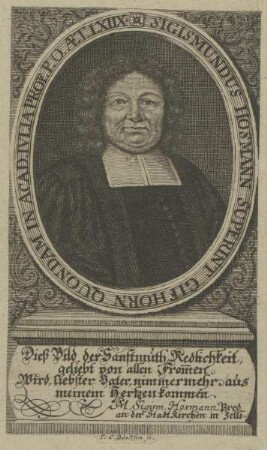 Bildnis des Sigismundus Hosman