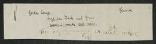 Brief von Gerhart Hauptmann an Edward Gordon Craig, geschrieben von Elisabeth Beerbohm