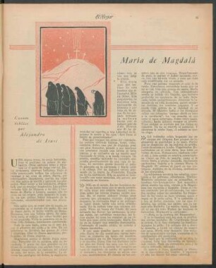 María de Magdalá : Cuento biblico