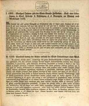 Codex Diplomaticus Brandenburgensis Continuatus : Sammlung ungedruckter Urkunden zur Brandenburgischen Geschichte, 1