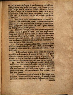 De Cheirurgia Disputatio Publica ...