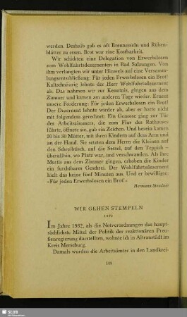 Wir Gehen Stempeln
