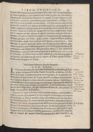 Cap. XXIV. [XXV.] Del santo Martire Paolo Suzuchi