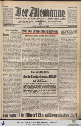 13.08.1934 (Montag-Abendausgabe)