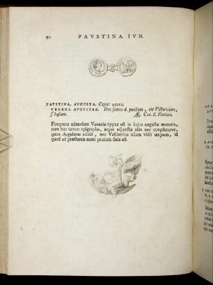 Faustina. Iun. [ ... mit Abbildungsbeschreibung].