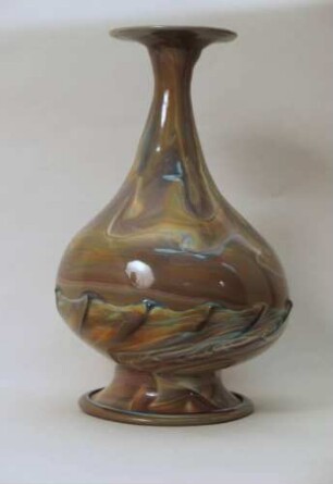 Große bauchige Vase