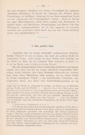 C. Ihre positive Seite