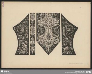 Decorations-Motive zum allgemeinen Gebrauch. Ornamentik mit Mischwesen