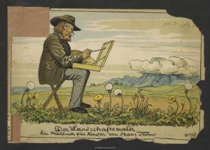 Der Landschaftsmaler : ein Malbuch für Kinder