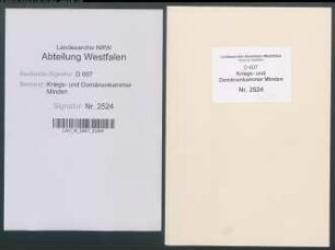 Erbverpachtung der Vorwerksländereien des Amtes Vlotho und Aufhebung der darauf haftenden Dienste - Band 1