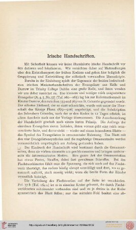 Irische Handschriften