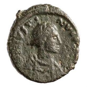Münze, 5 Nummi, 565 - 578