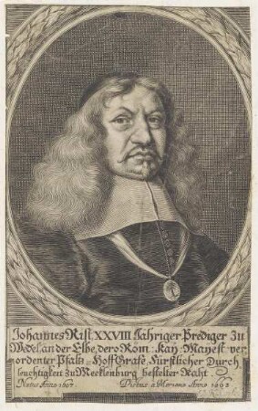 Bildnis des Johannes Rist