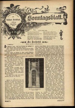 Ausgabe vom Sonntag, den 13. Oktober 1907.