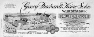 Ehem. Wurstfabrik Duchardt; Lauterbach, Bahnhofstraße 42