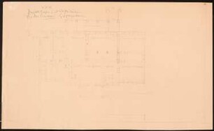 Herrenhaus Hohenborn bei Kassel Umbau: Grundriss EG