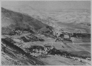 Tell balata, Blick vom Garizim