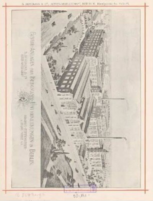 Fabrik-Anlagen der Bergmann-Unternehmungen in Berlin