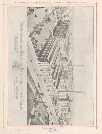 Fabrik-Anlagen der Bergmann-Unternehmungen in Berlin