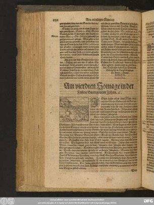 Am vierdten Sontage in der Fasten/ Evangelium Johan. 6.