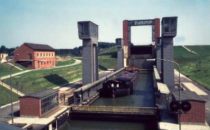 Neues Schiffshebewerk Henrichenburg/Dortmund-Ems-Kanal (DEK)