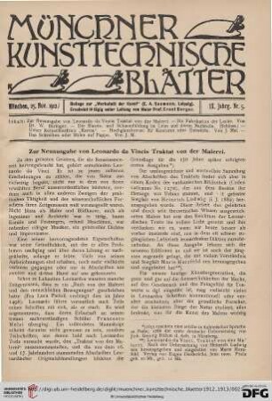 9: Zur Neuausgabe von Leonardo da Vincis Traktat von der Malerei