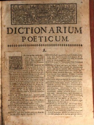 Jacobi Vanierii E Societate Jesu Dictionarium Poeticum
