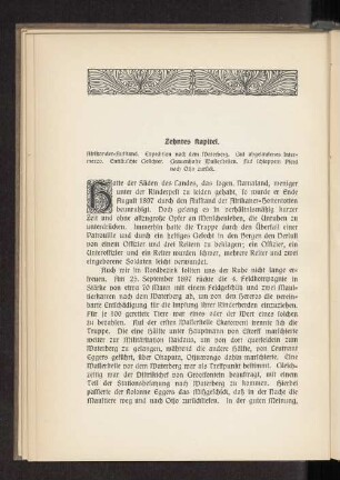 Zehntes Kapitel.