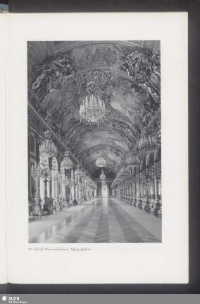 55. Schloß Herrenchiemsee. Spiegelgalerie