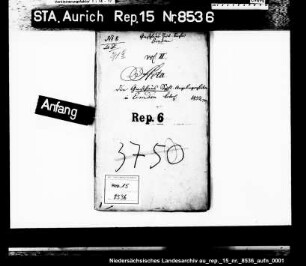Die Unterhaltung des Gasthaus-Siels in Emden