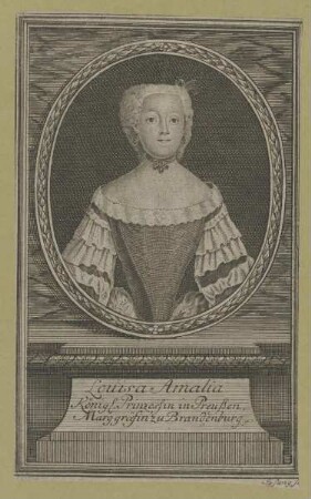 Bildnis des Luisa Amalia, Prinzessin von Preußen