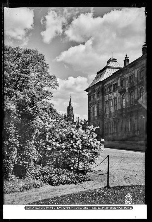 Dresden, Japanisches Palais und Dreikönigskirche