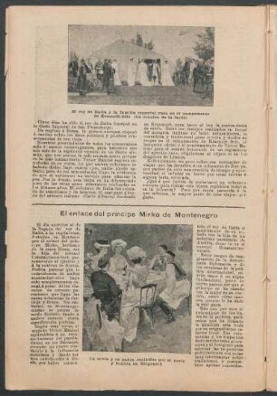 El enlace del príncipe Mirko de Montenegro