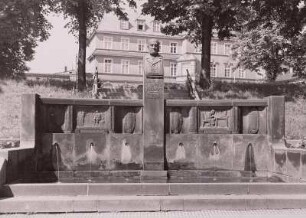 Hainichen, Denkmal f. Erfinder des Holzschliffs