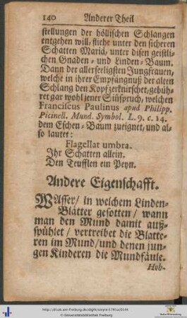 Andere Eigenschafft