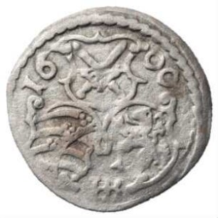 Fundmünze, Pfennig, 1600