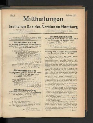 No. 7. Oktober 1899