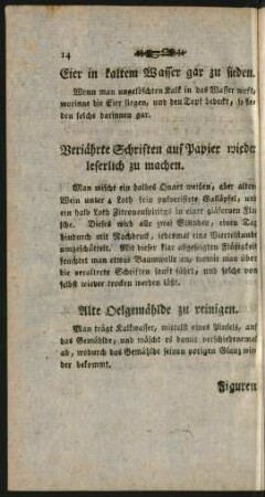 Veriaehrte Schriften auf Papier wieder leserlich zu machen